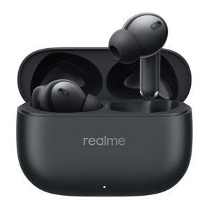 Realme Buds T300 TWS Earbuds with 30dB ANC &360° Sp atial Audio (Black)